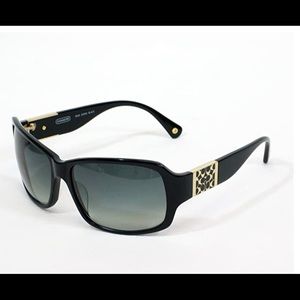 Coach Black Nina Black Sunglasses Frames Logo
